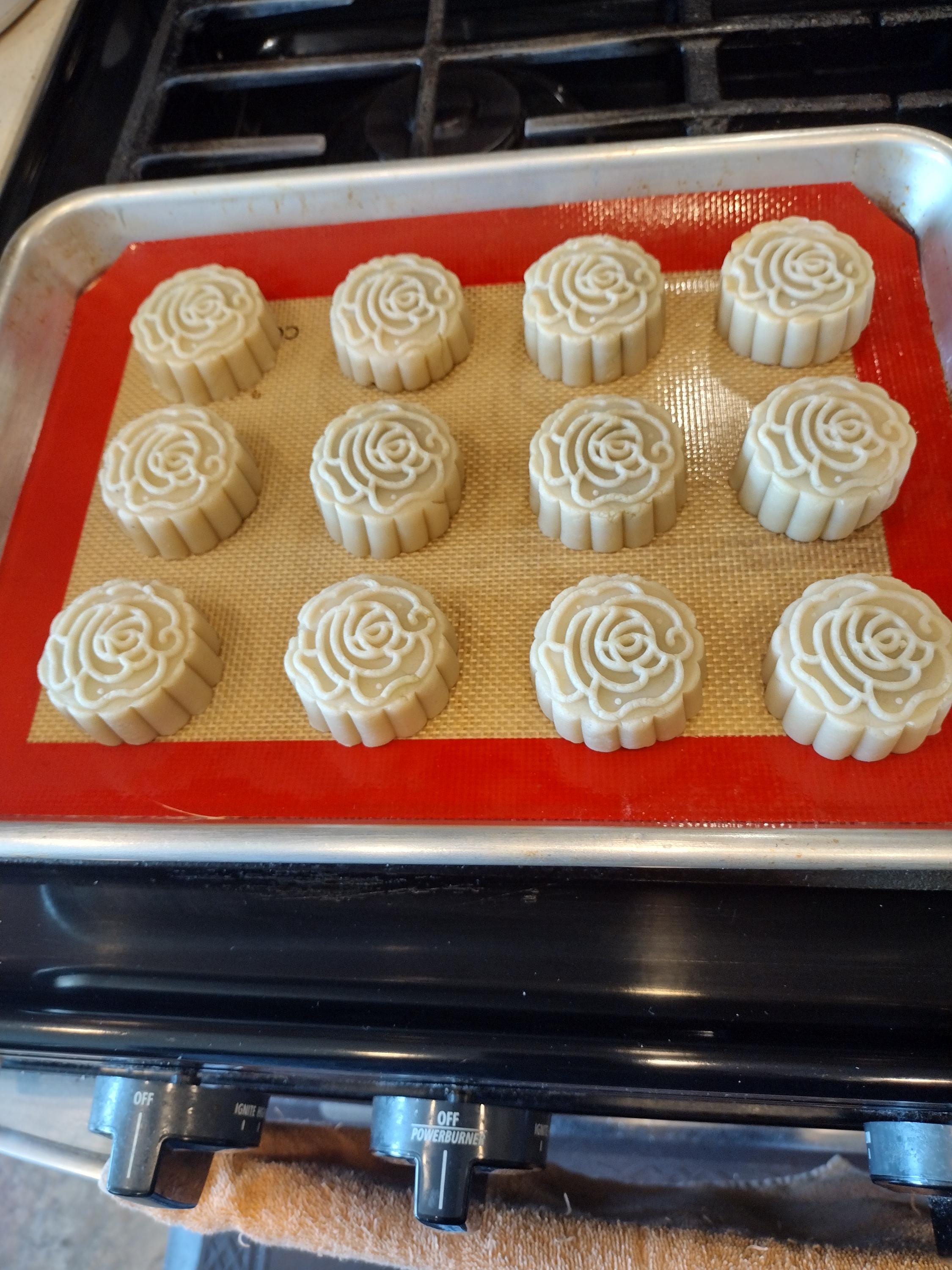 Middle Eastern Marzipan with Pistachio filling!!!
