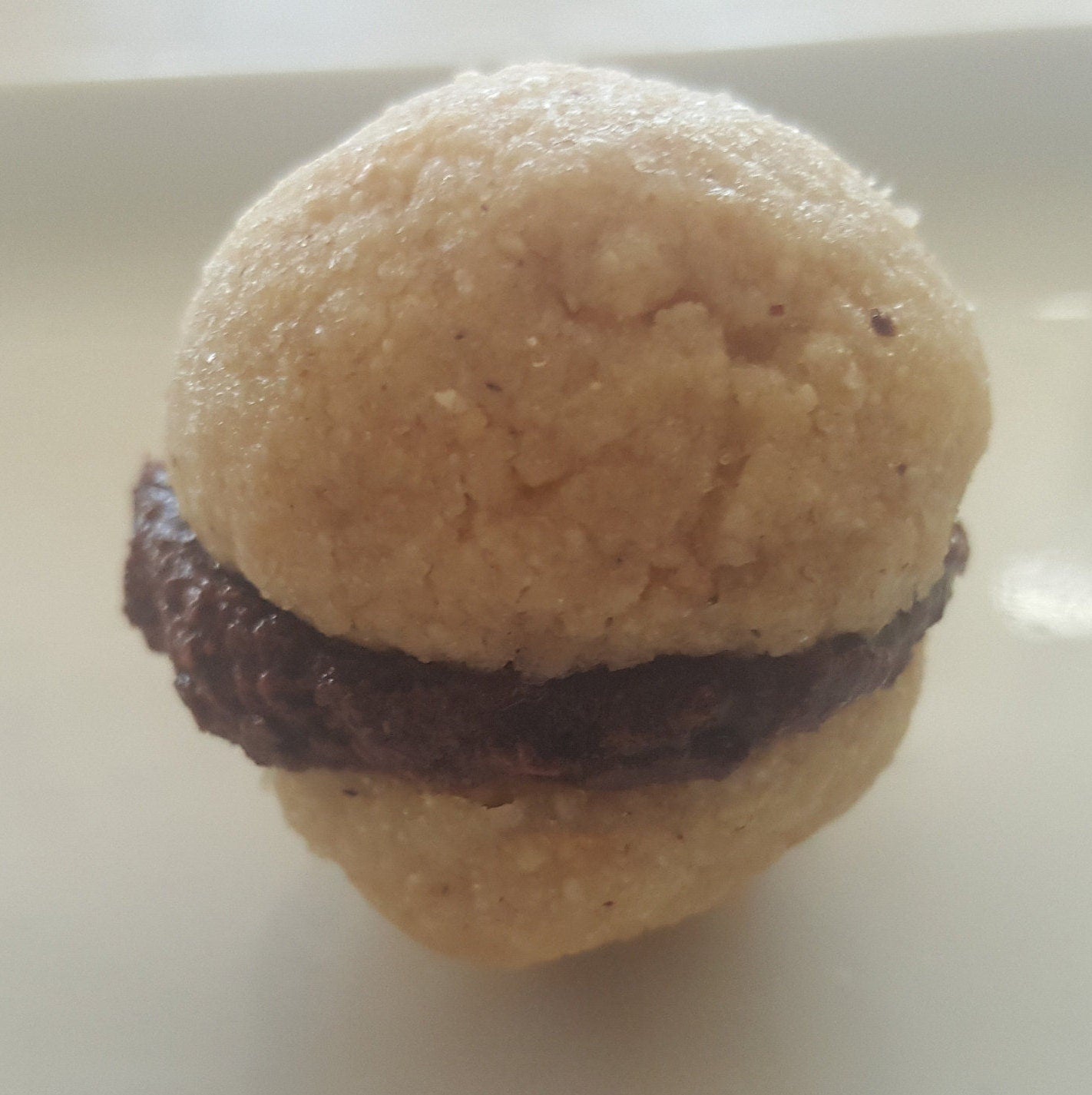 Italian Hazelnut cookies aka Baci di Dama with homemade Nutella