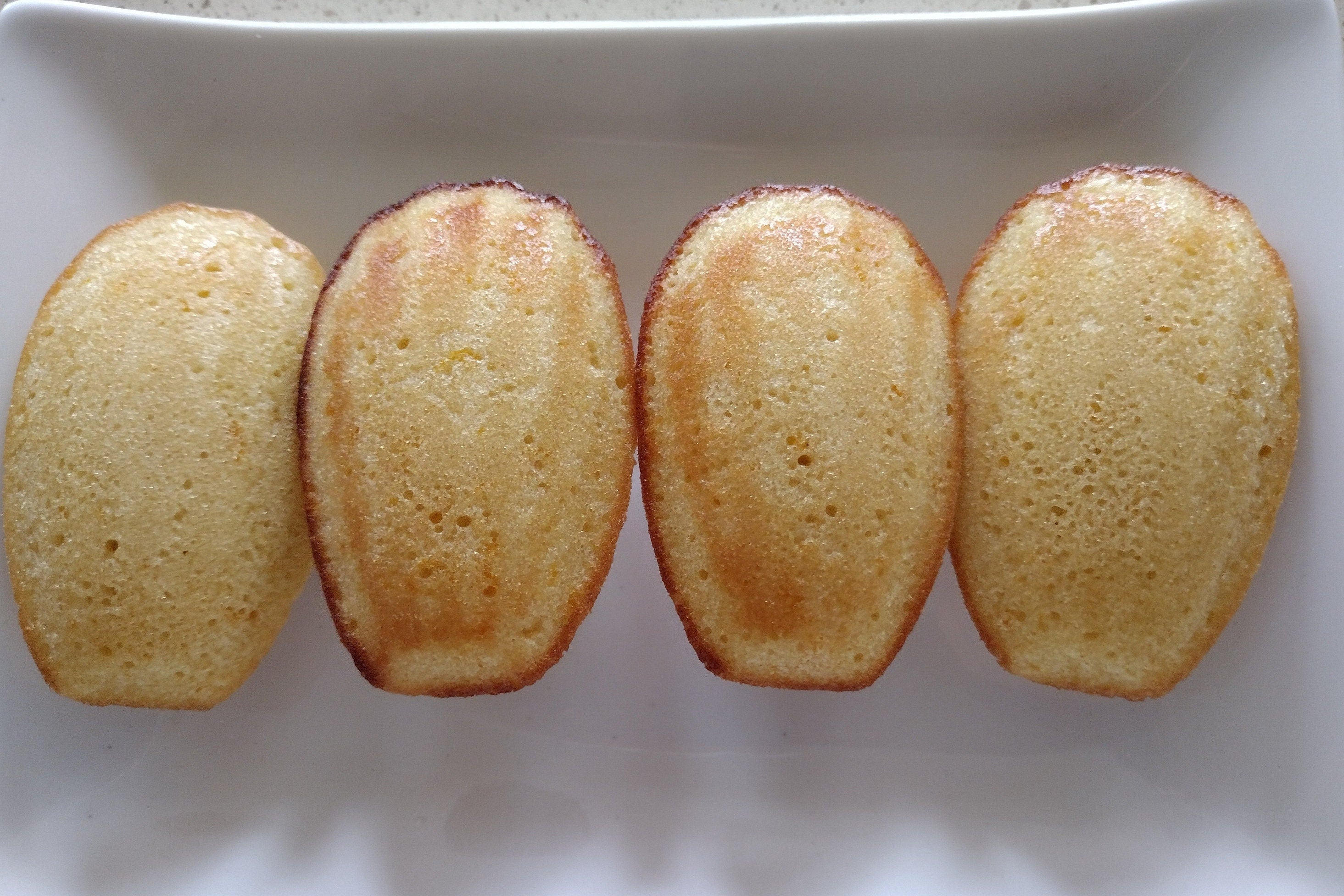 Orange Madeleines: Buttery Tea Cakes, 1 Dozen