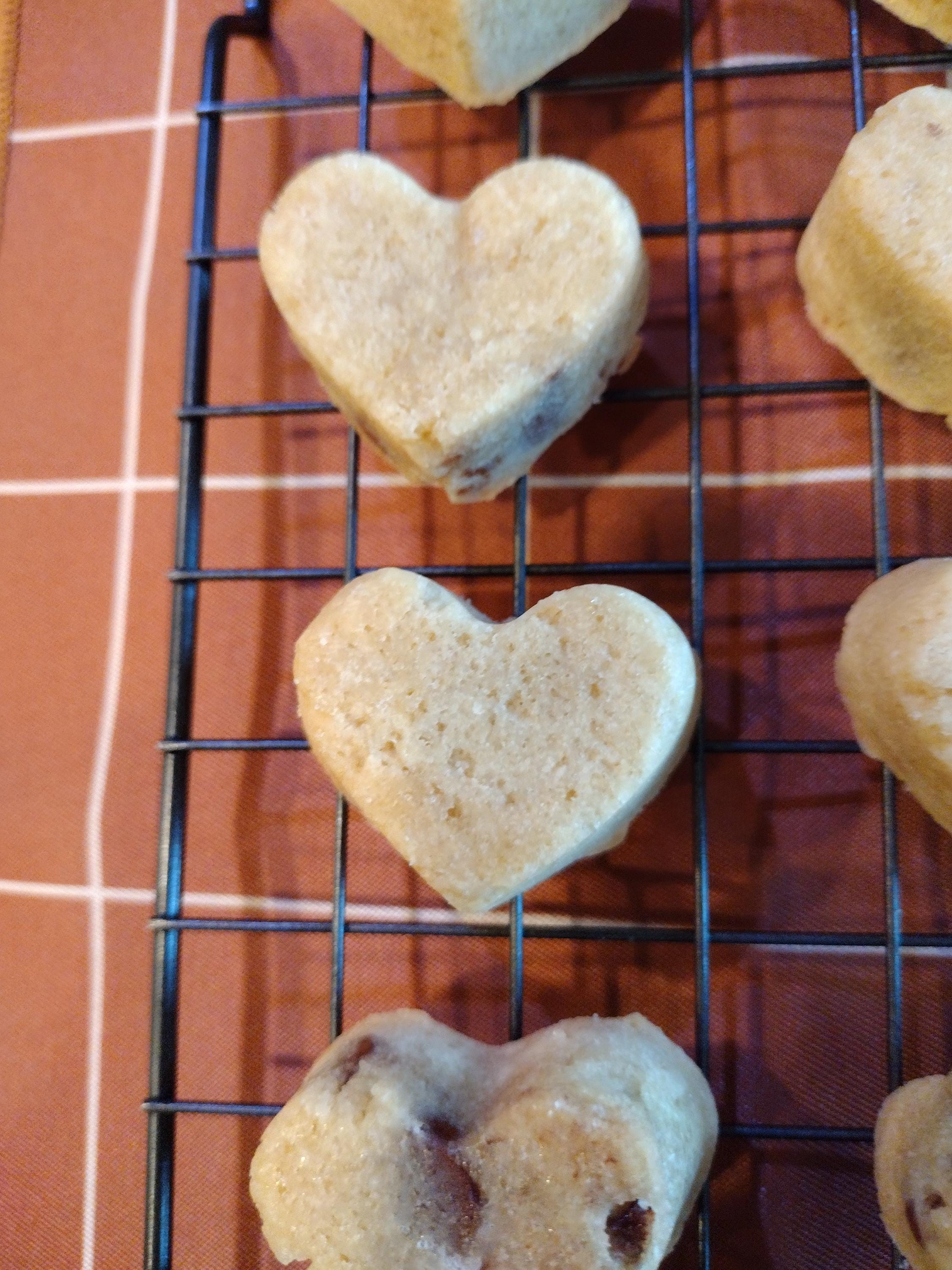 Heart shaped Milk Chocolate Chip Cookies!!!