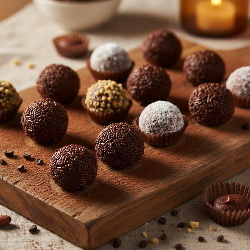 Brazilian Chocolate Brigadeiros