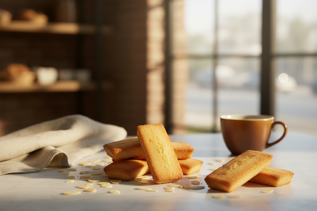 Buttery French Financier Cookies