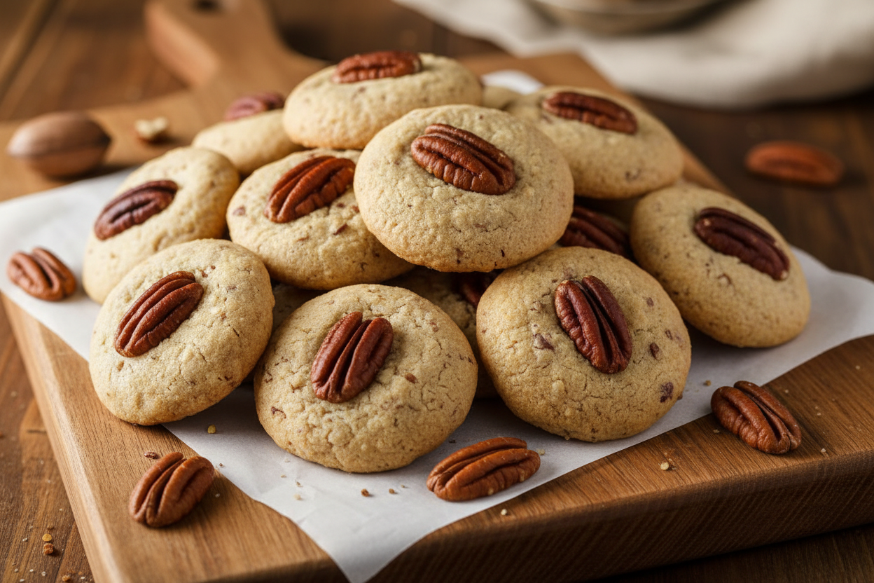 Delicious Pecan Sandies Cookies