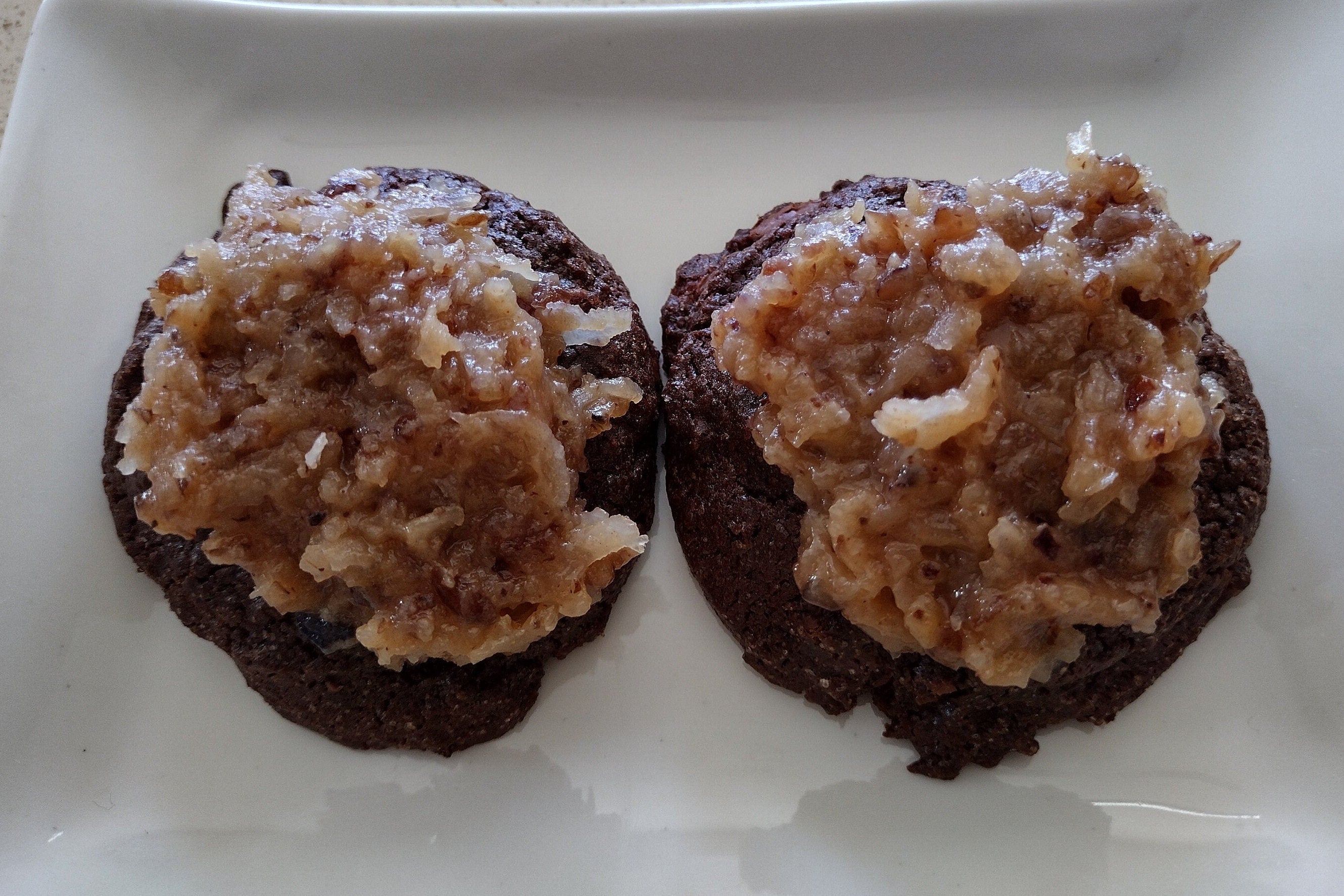 German Chocolate Cookies!!!