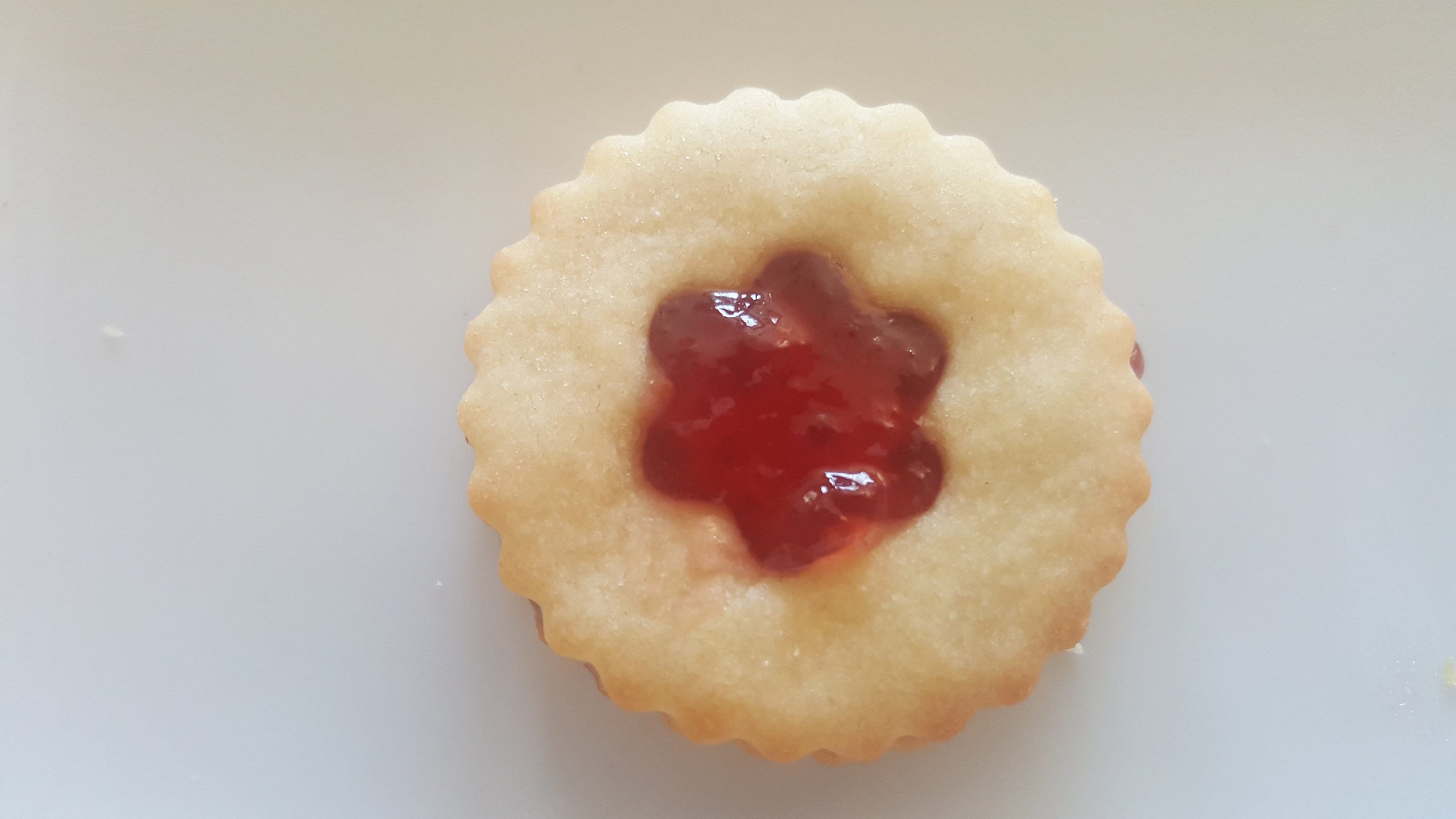 Linzer Cookies: Buttery Jam Sandwich Cookies, One Dozen