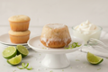 Lime Drop Cupcakes - Clean Background