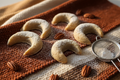 Pecan Crescent Moon Cookies
