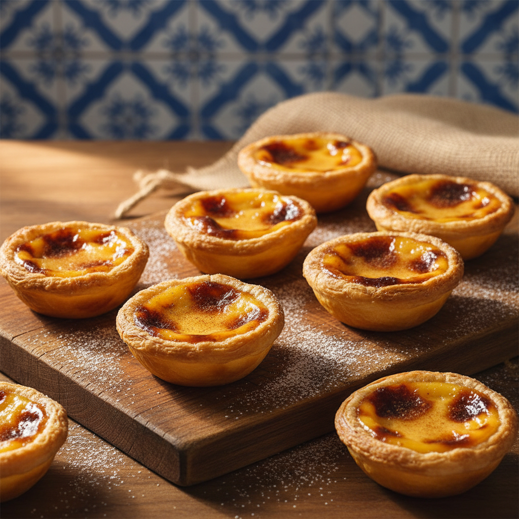 Portuguese Custard Tarts Photo